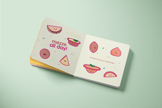 Mezze Nom Nom | 6m+ | Bilingual English Arabic