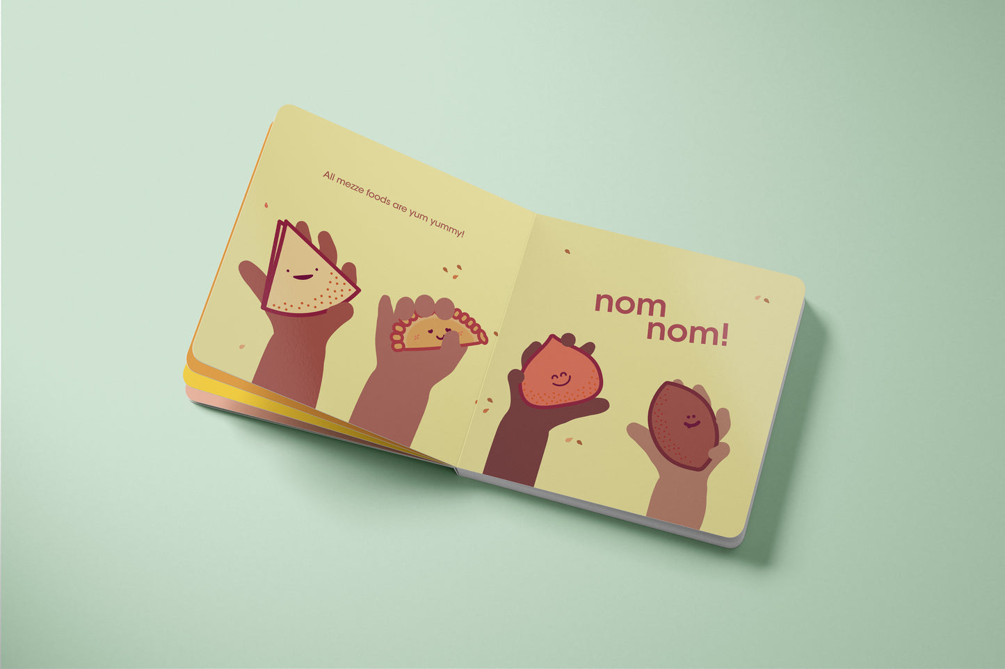 Mezze Nom Nom | 6m+ | Bilingual English Arabic