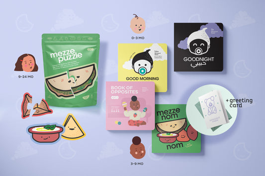 [NEW] Baby to Toddler Bundle | 0-3 yr | English Arabic